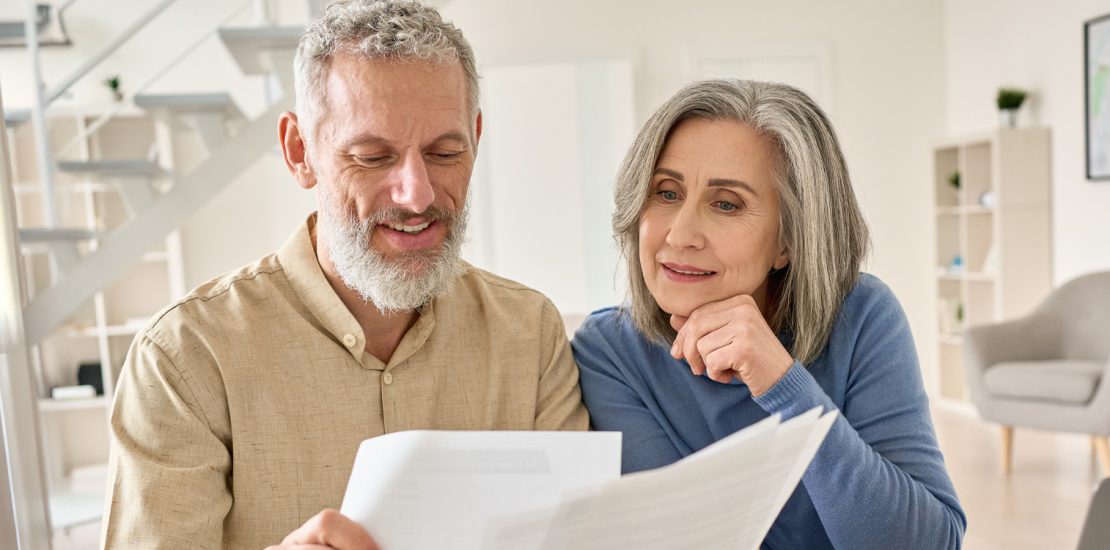 elderly couple