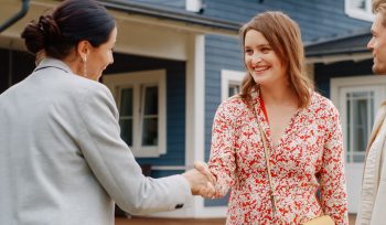 family meeting a mortgage broker